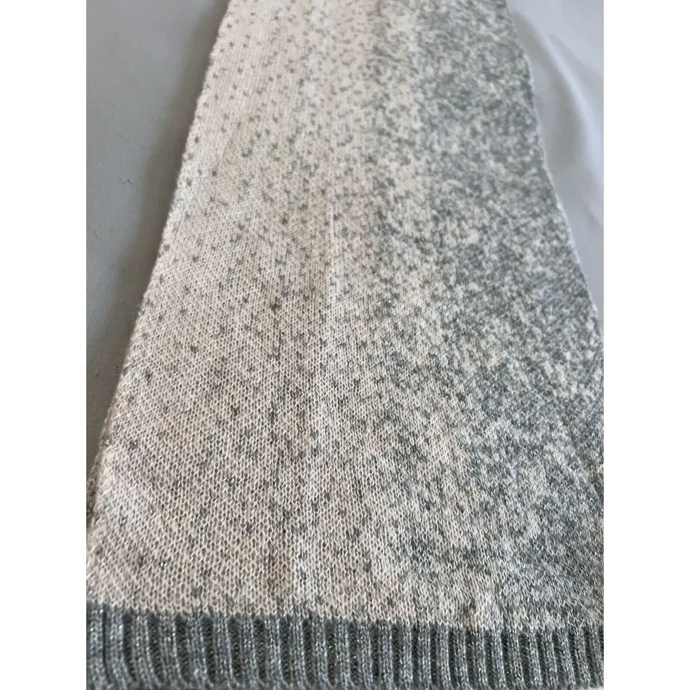 Calvin Klein Pink And Silver Sparkle‎ Scarf Nice Condition Labeled 70